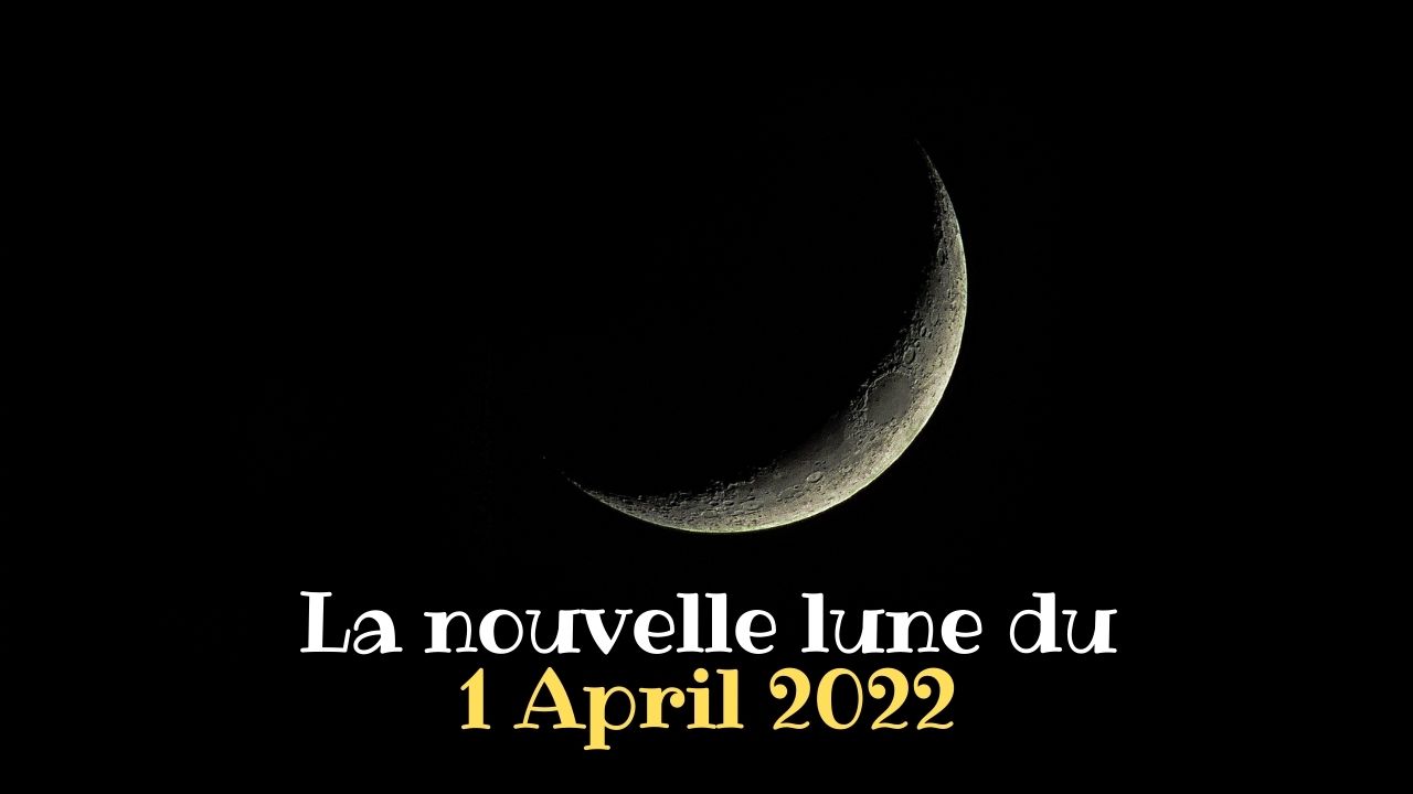 La nouvelle lune du 1 April 2022